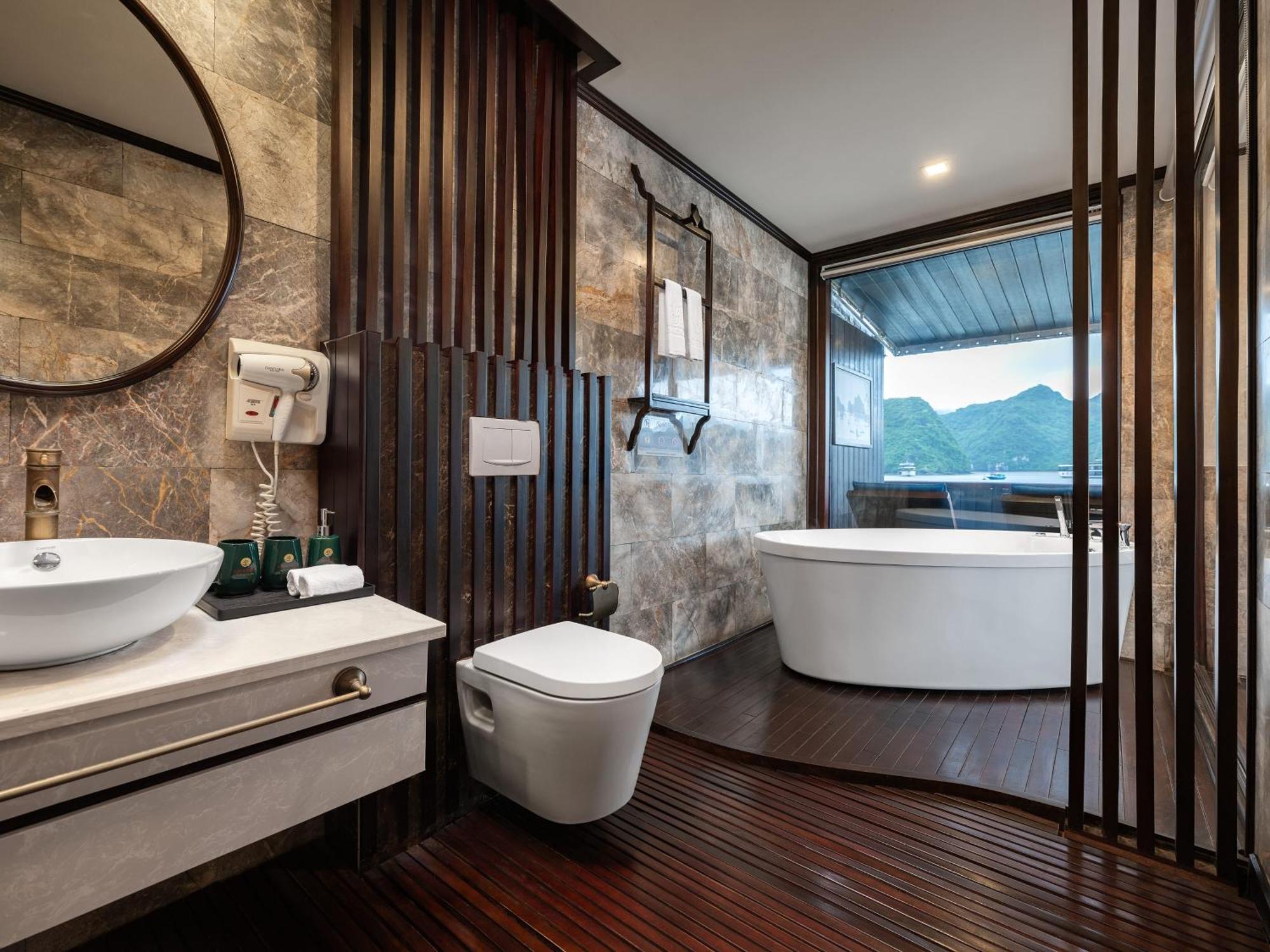 Amanda Luxury Cruise Hotell Ha Long Eksteriør bilde