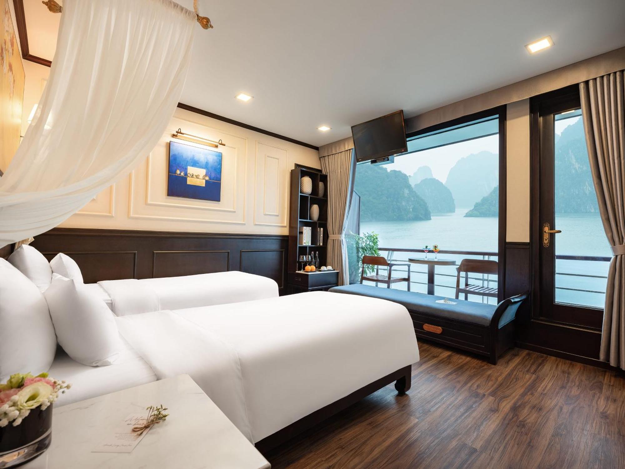 Amanda Luxury Cruise Hotell Ha Long Eksteriør bilde