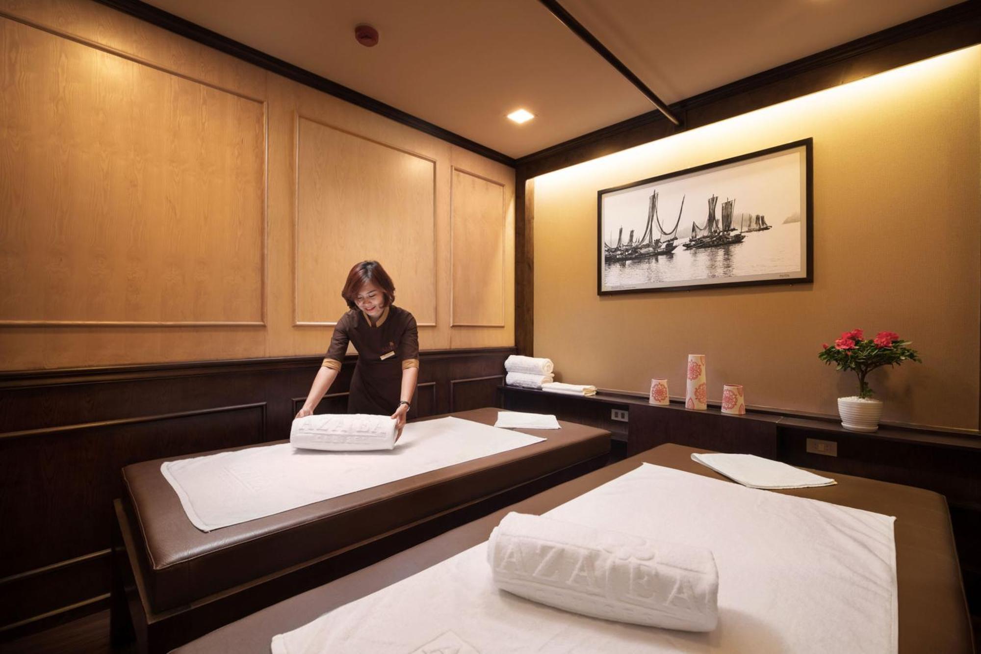 Amanda Luxury Cruise Hotell Ha Long Eksteriør bilde
