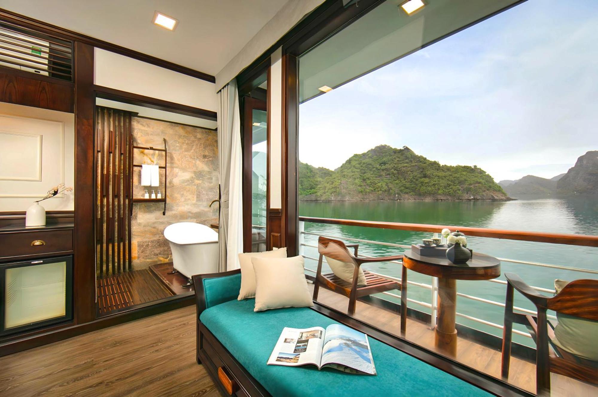 Amanda Luxury Cruise Hotell Ha Long Eksteriør bilde