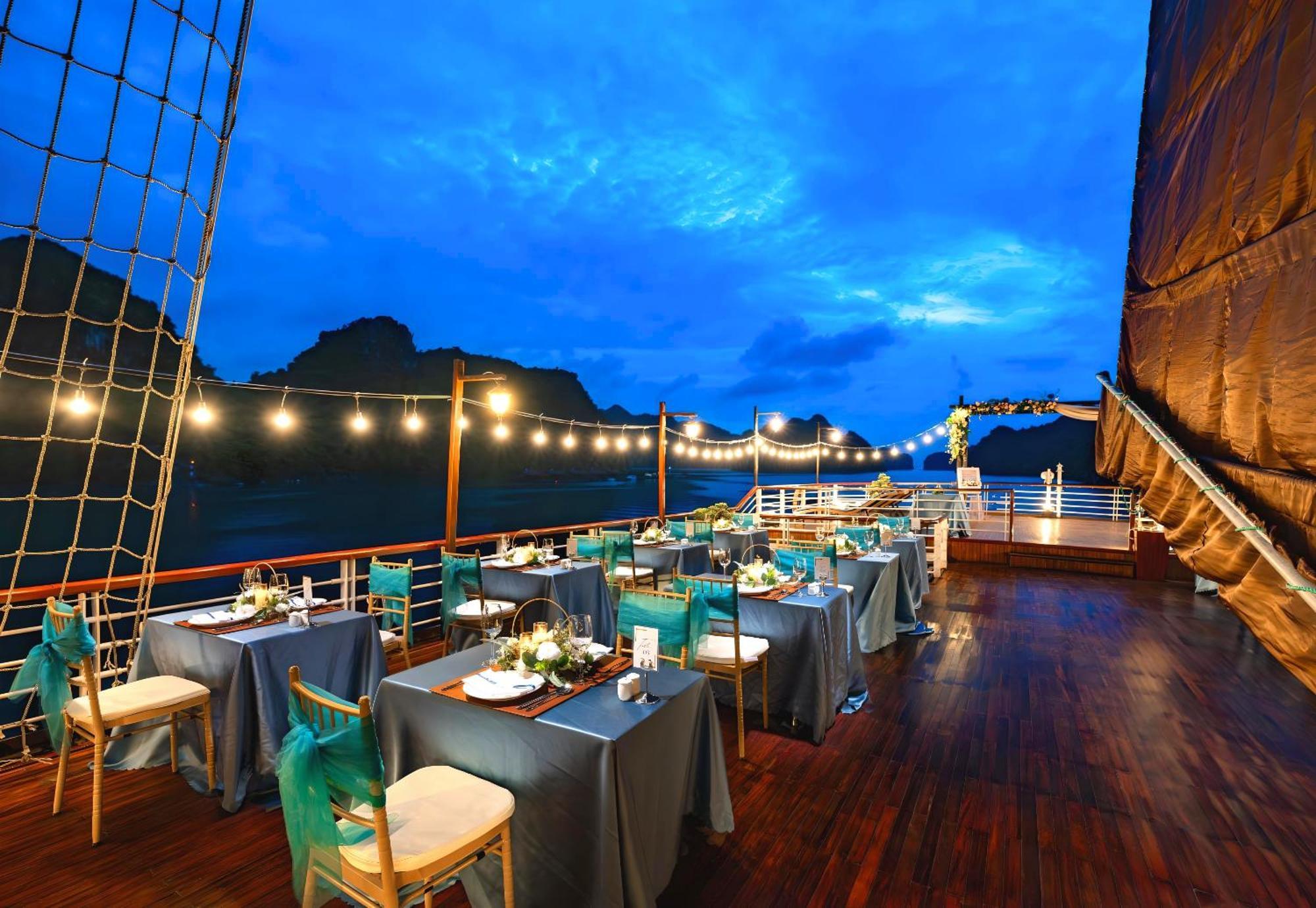 Amanda Luxury Cruise Hotell Ha Long Eksteriør bilde