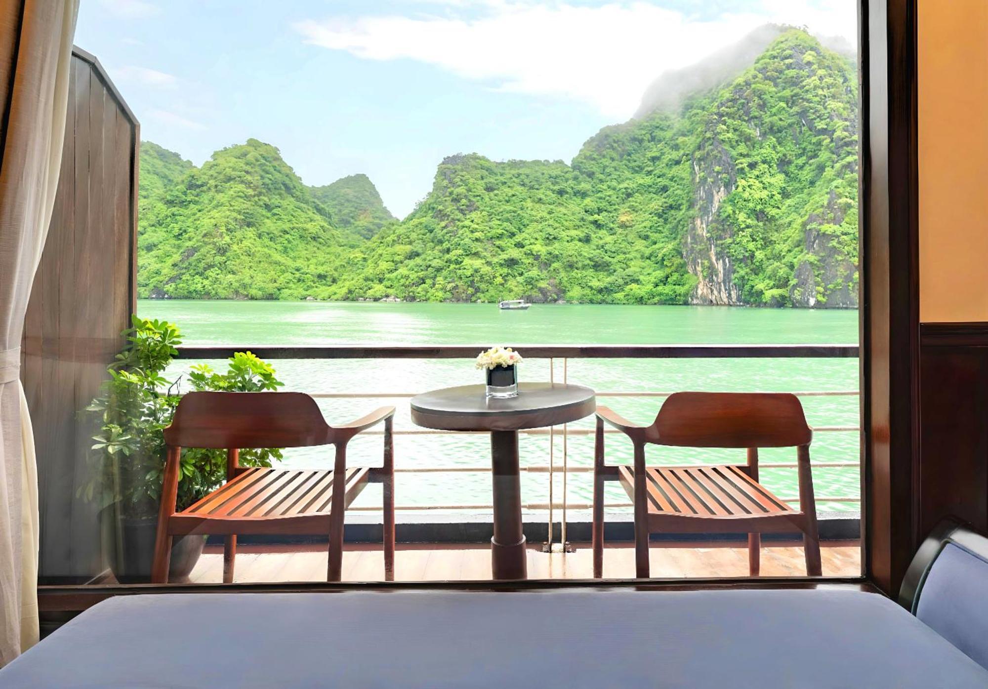 Amanda Luxury Cruise Hotell Ha Long Eksteriør bilde