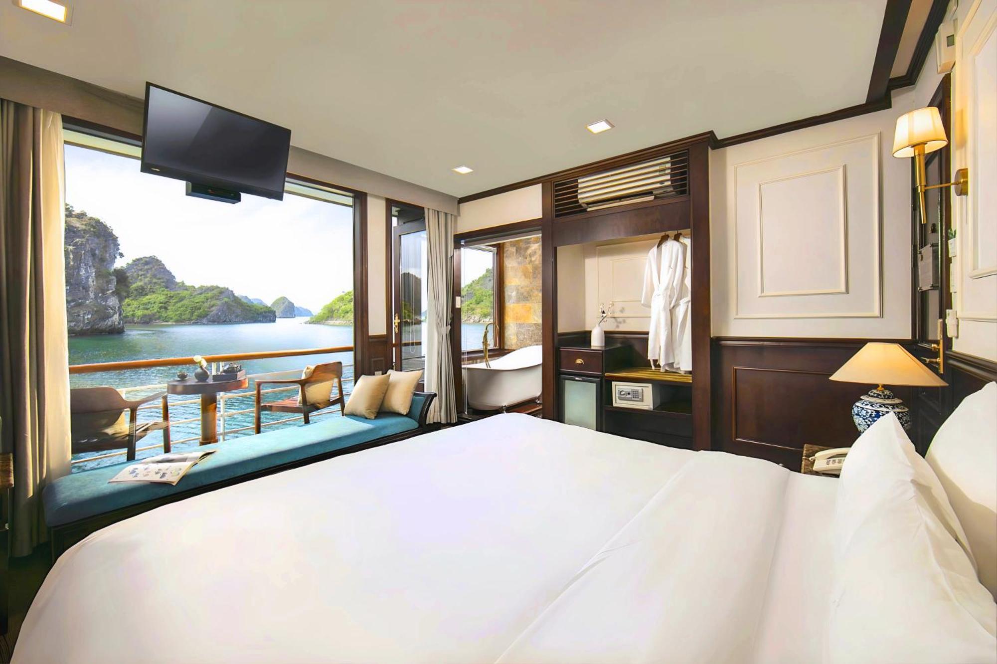 Amanda Luxury Cruise Hotell Ha Long Eksteriør bilde